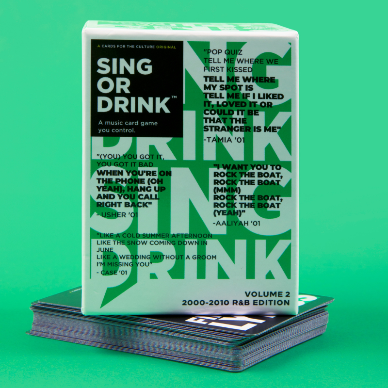 EDITION　or　RB　SING　'00　VOLUME　OR　Sing　DRINK™　–　'10　2:　Drink™