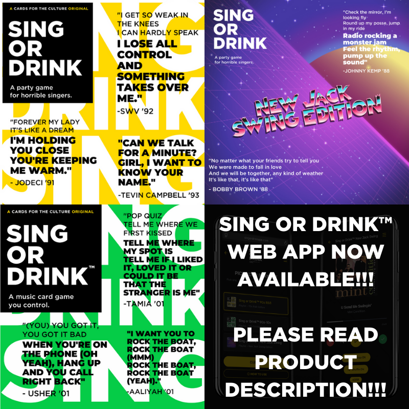 Sing or Drink™ Web App (DIGITAL)