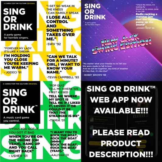 Sing or Drink™ Web App (DIGITAL)