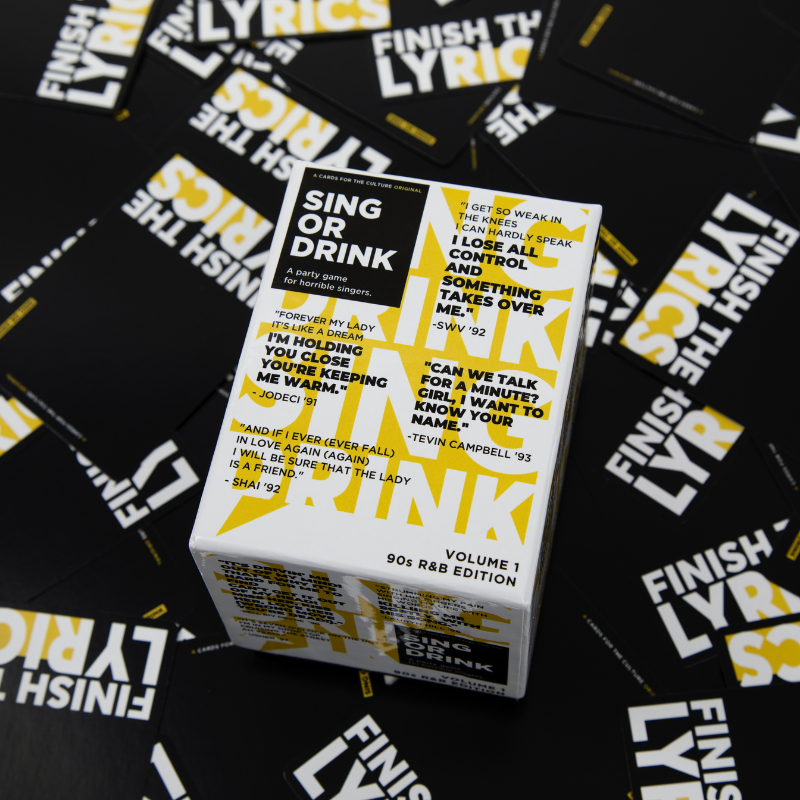 SING OR DRINK™ - VOLUME 1: 90s R&B EDITION – Sing or Drink™